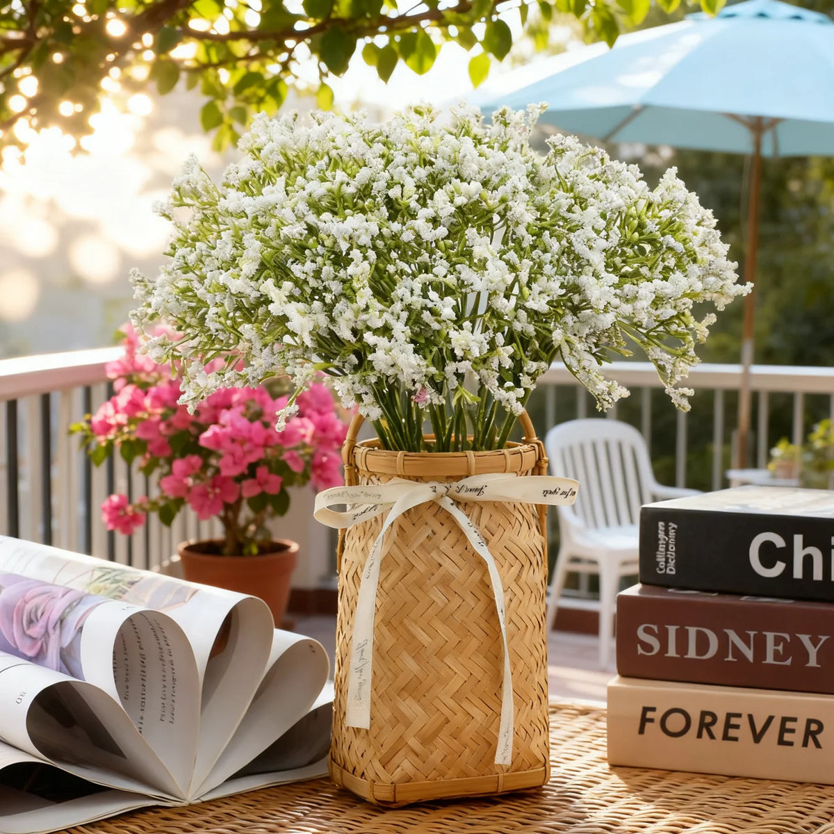 Artificial Baby's Breath Flowers – Wedding & Home Bouquet Decor Artificial Flower Bouquet Babs