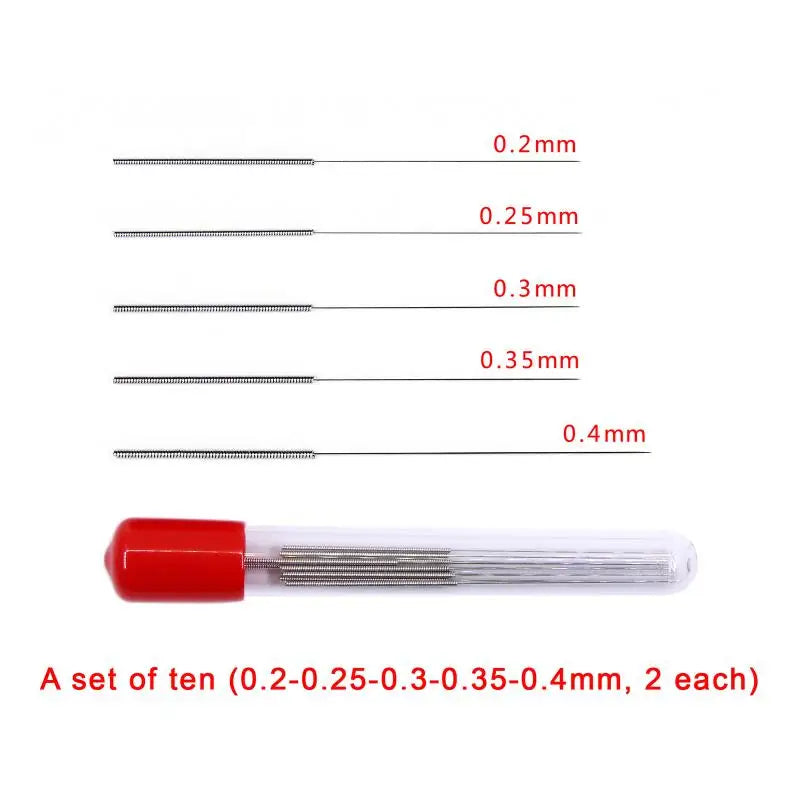 10pcs Nozzle Cleaning Needle Kit – 3D Printer, Stove & Shower Nozzle Cleaning Kit Babs 1