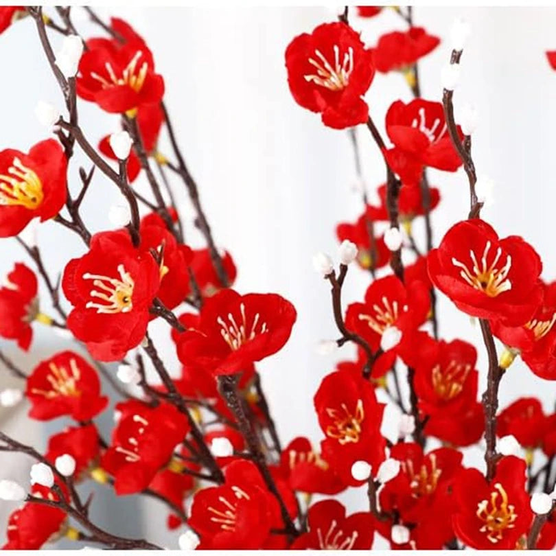 Silk Artificial Plum Blossom Branch – Wedding & Home Décor Artificial Flower Branch Babs