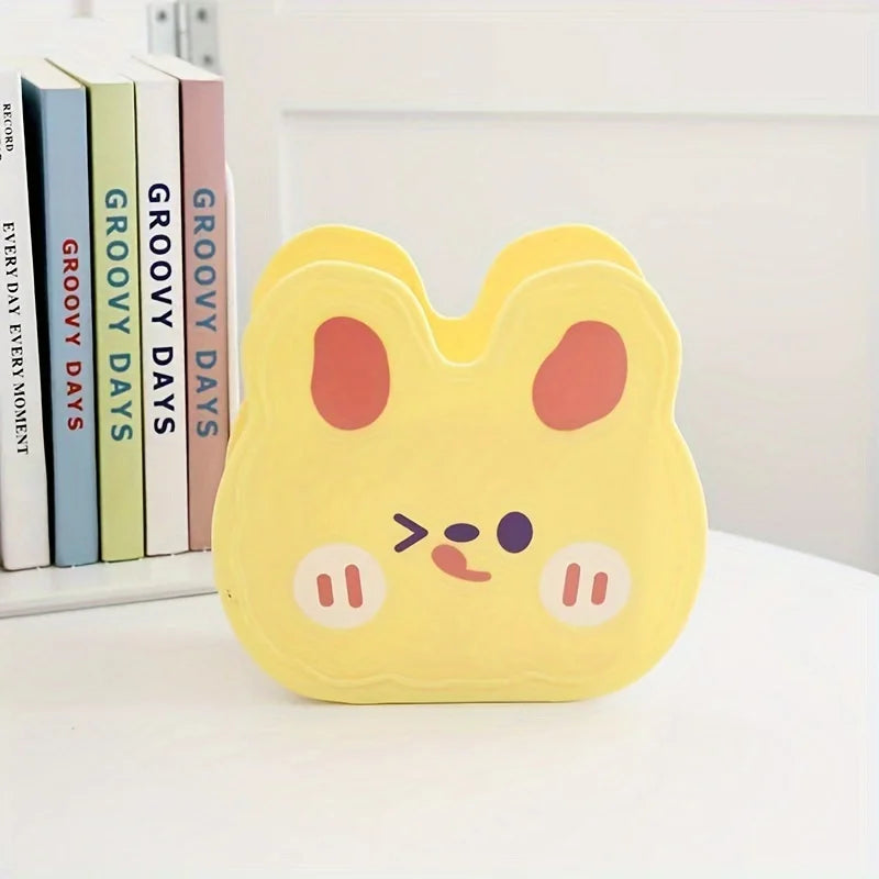 Cute Rabbit Desktop Storage Box – Cosmetics & Pen Holder Desktop Organizer Babs Yellow