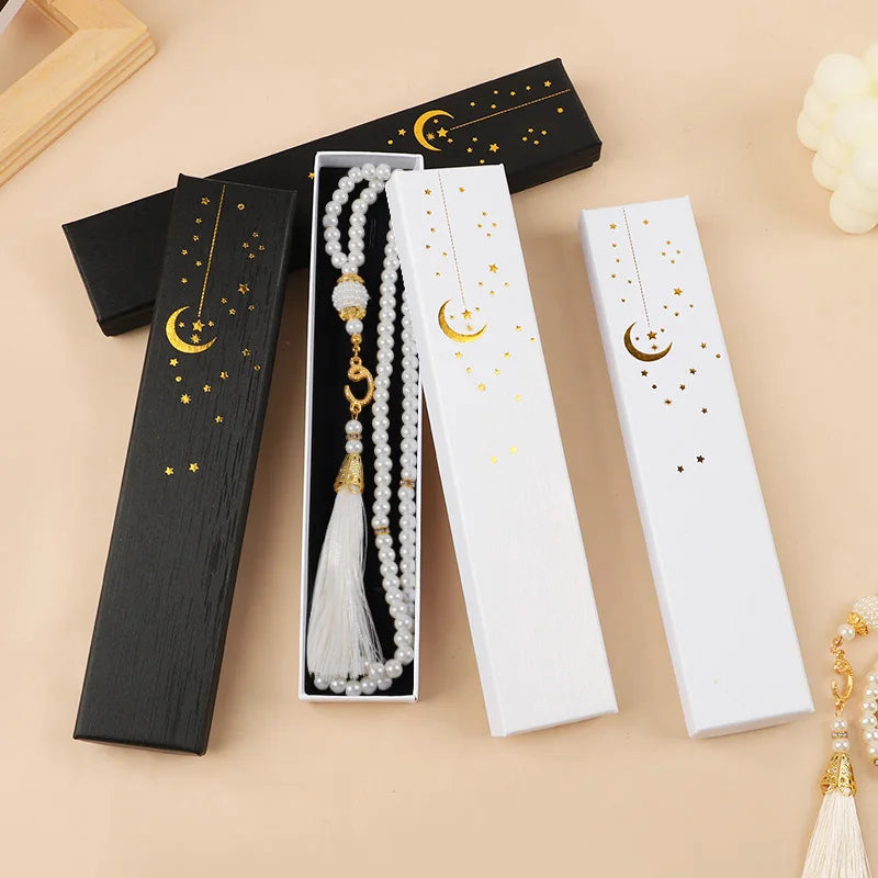 12pcs Glass Misbaha Tasbih Prayer Beads Bracelet – Eid Gift Set Prayer Bead Bracelet Babs