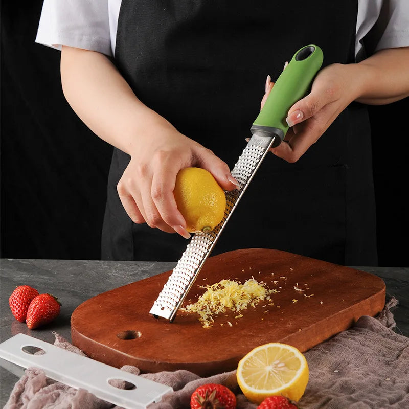 Stainless Steel Cheese & Lemon Grater – Multifunctional Slicer Kitchen Grater Babs