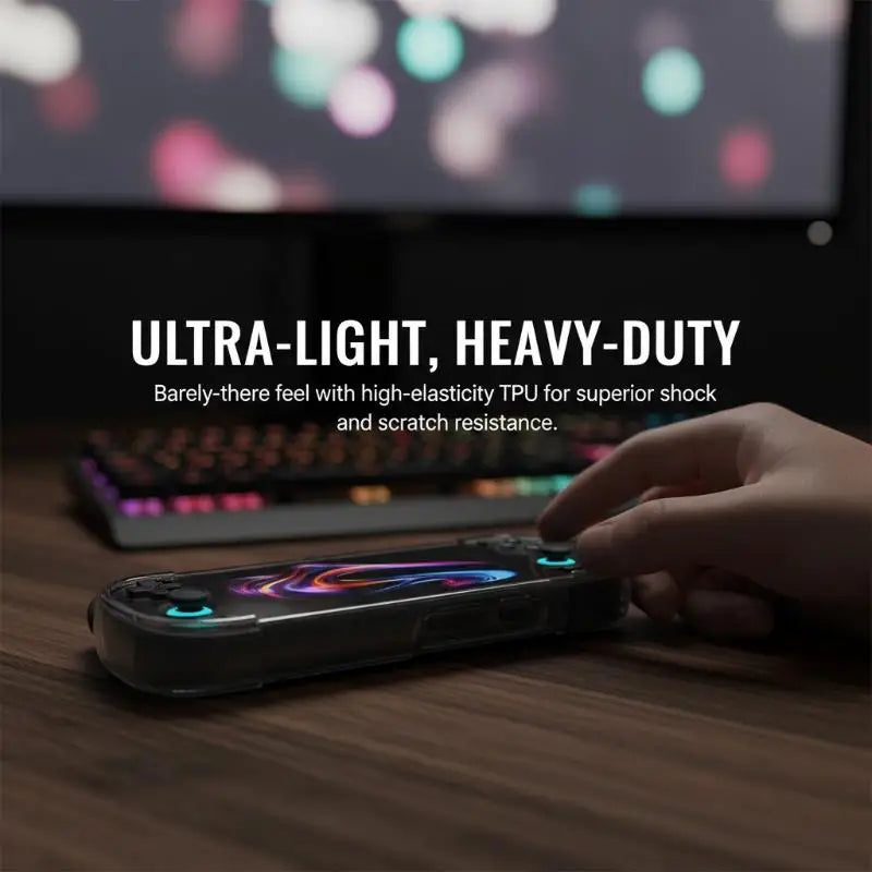 TPU Clear Case for Retroid Pocket 6 – Drop & Water Resistant Gaming Console Case Babs