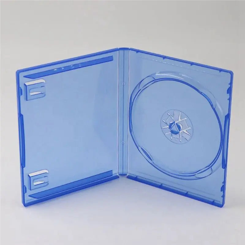 PS5 Game Disc Storage Cases – Clear Blue, 5-Pack | DVD Box Game Disc Cases Babs