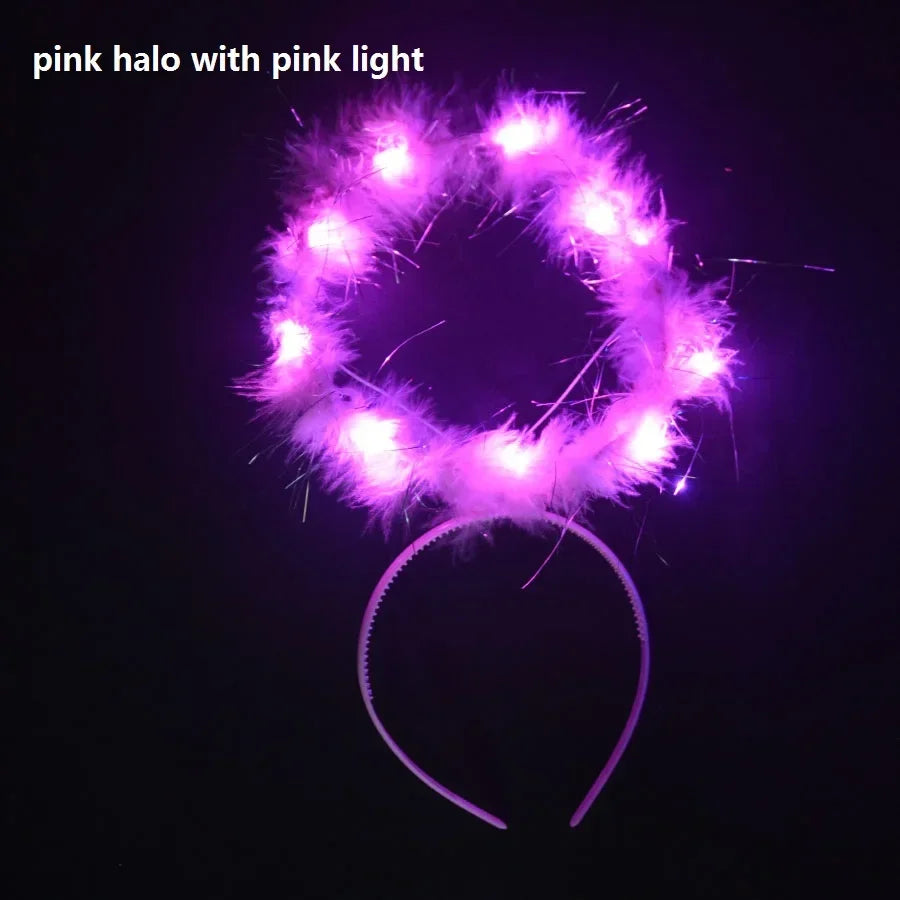 LED Light-Up Glow Headband for Kids & Adults – Party & Wedding LED Glow Headband Babs 12