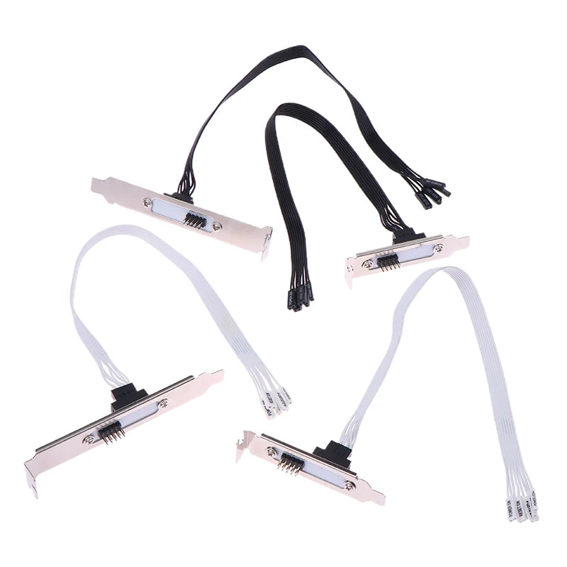 External PC Power & Reset Button Extension Cable – PCI Baffle PC Case Accessory Babs