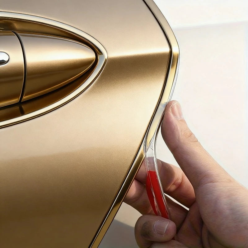4m Transparent PVC Car Door Protection Strip – Scratch Guard Car Door Protector Babs