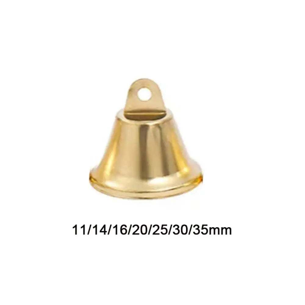 50pcs Gold Jingle Bell Pendants Multi-Size DIY Craft Charms DIY Craft Bell Charms Babs