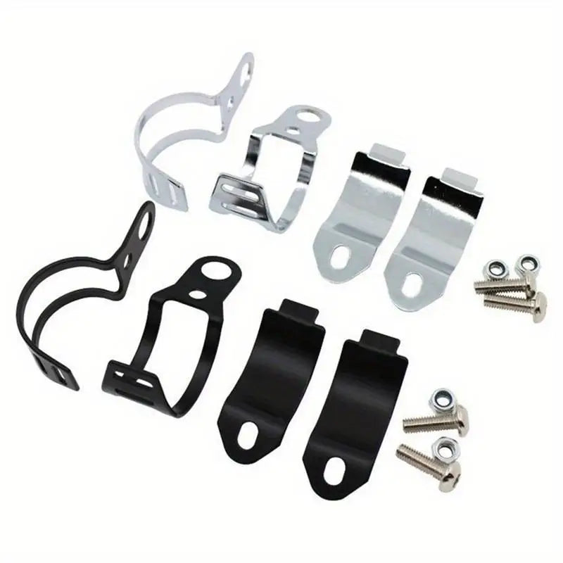Motorcycle Turn Signal Light Mount Bracket Fork Clamp – Universal Motorcycle Light Bracket Babs