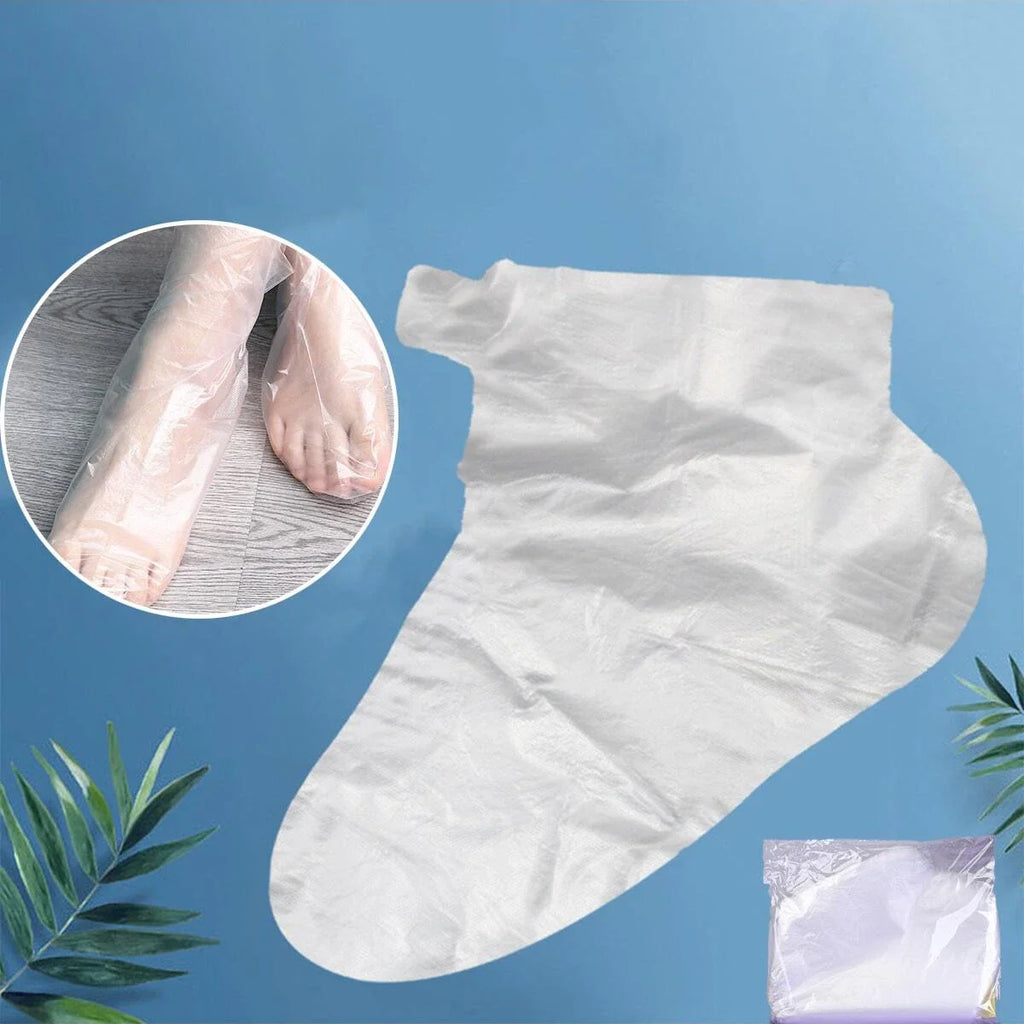 Disposable Foot Mask Covers – Moisturizing Spa Sleeves Foot Mask Covers Babs