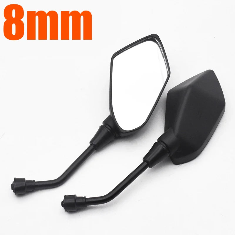 Universal 8mm/10mm Rearview Mirror – Dirt Bike, ATV & Motocross Motorcycle Rearview Mirror Babs 8mm