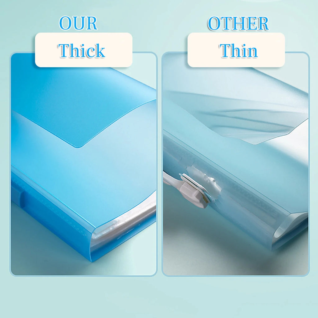 A3 Diamond Painting Storage Book – 30 & 60 Page Clear Folder Art Portfolio Folder Babs