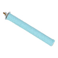 Colorful Non-Slip Parrot Perch Stand – Wood & Cotton Rope Bird Perch Stand Babs Blue-15cm