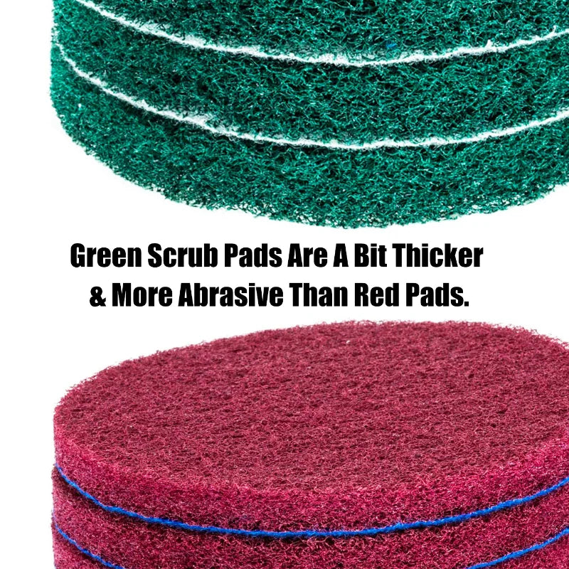 4-Inch Drill Power Brush Tile Scrubber Scouring Pads Kit Drill Scrubber Kit Babs