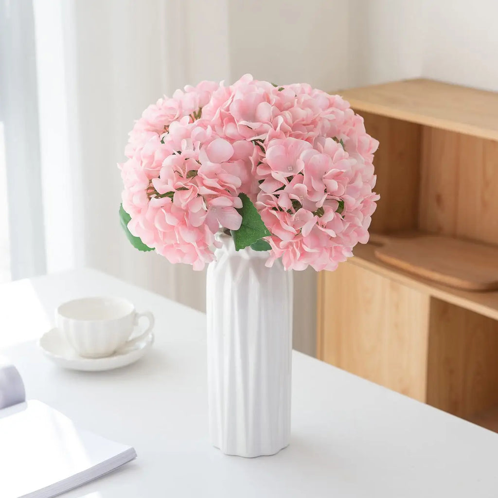 Silk Hydrangea Artificial Flowers – Wedding & Home Decor Artificial Silk Flowers Babs