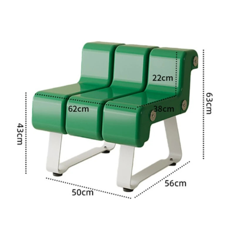 Creative Cartoon Piano Stool with Backrest | Modern Home Ottoman Decorative Home Stool Babs