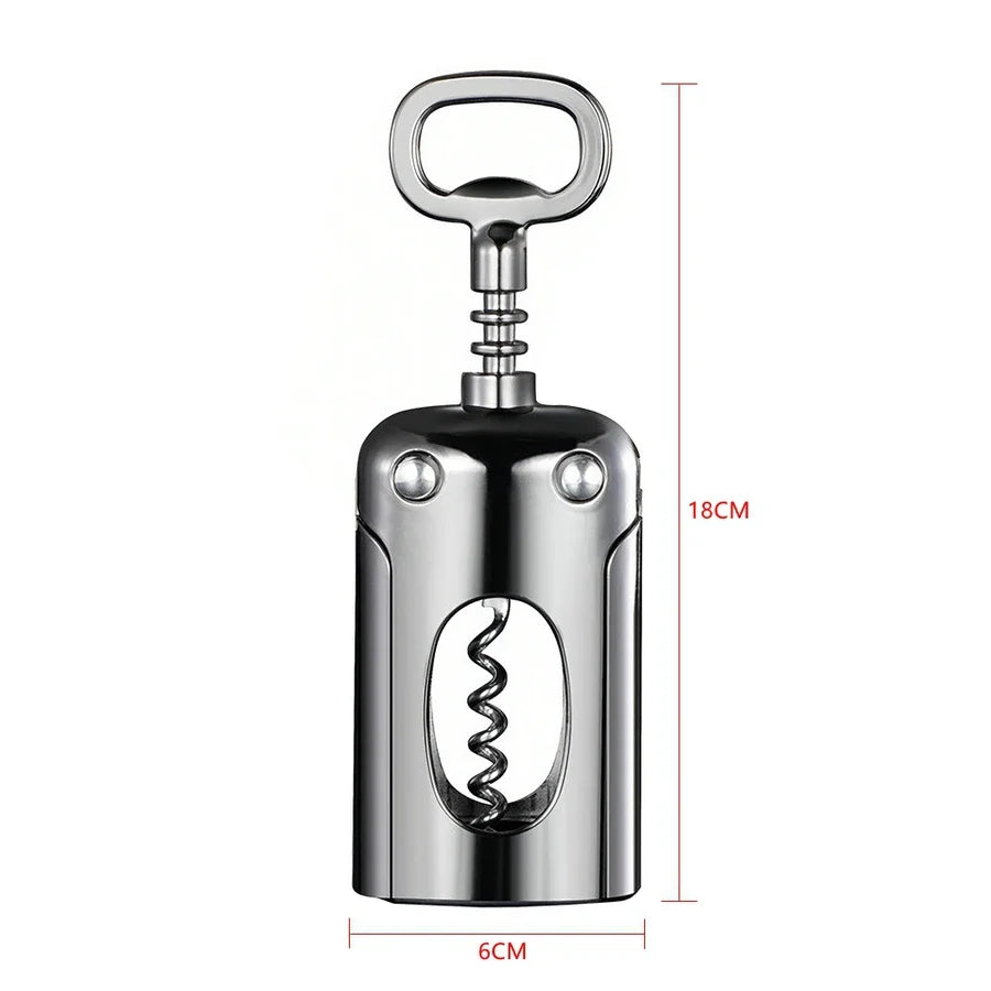 Zinc Alloy 2-in-1 Wine Opener & Corkscrew | Bar Tool Wine Bottle Opener Babs 1pcs