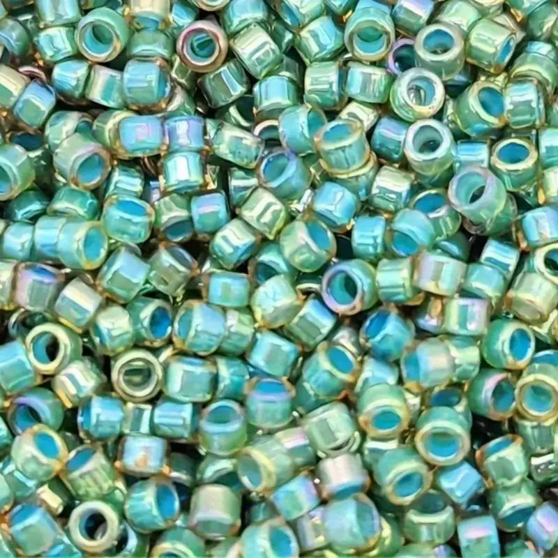 1200 Pcs Mixed Color Iridescent Glass Seed Beads – DIY Jewelry Glass Seed Beads Babs