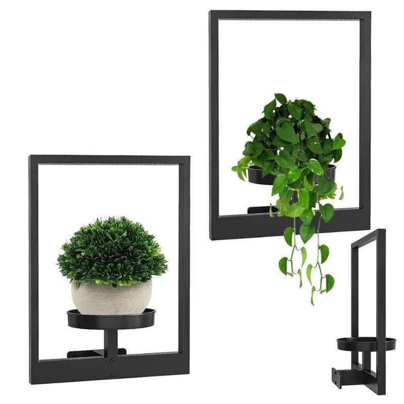 Metal Picture Frame Wall Planter Holder for Succulents & Flowers Wall Planter Holder Babs