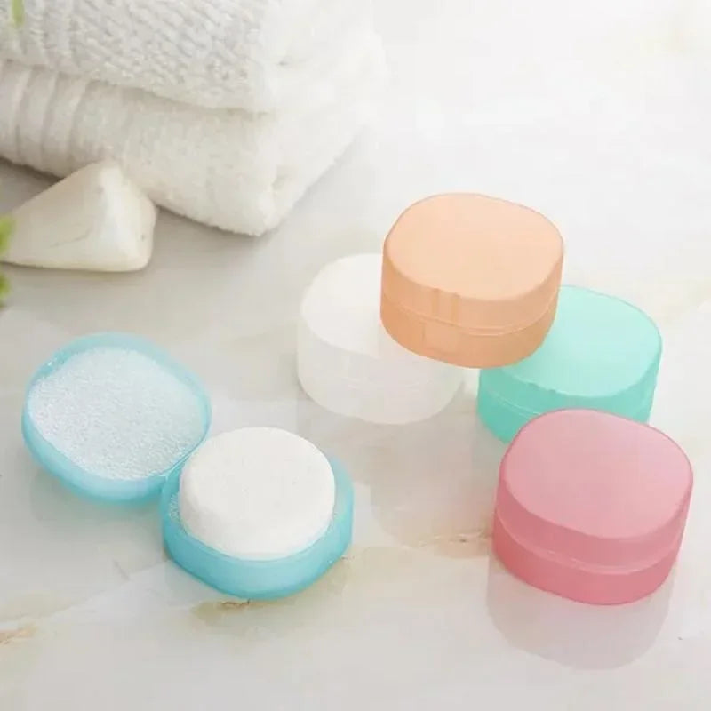 Portable Travel Soap Dish with Lid & Sponge | Soap Case Travel Soap Dish Babs