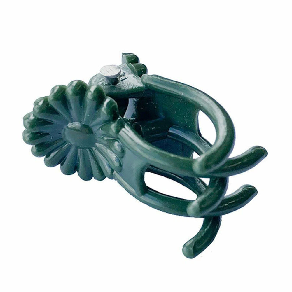 Plant Stem Clips – Orchid & Vine Support Stakes 20/40/100 Pcs Garden Plant Clips Babs