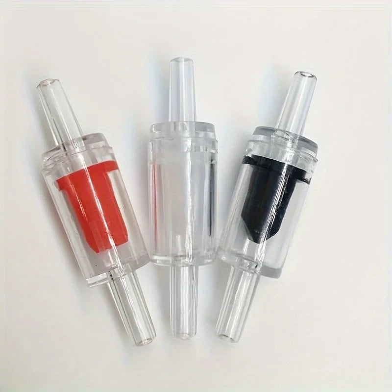 3pcs Clear PP Aquarium Check Valves – One-Way Air Flow Control Aquarium Check Valve Babs 3pcs