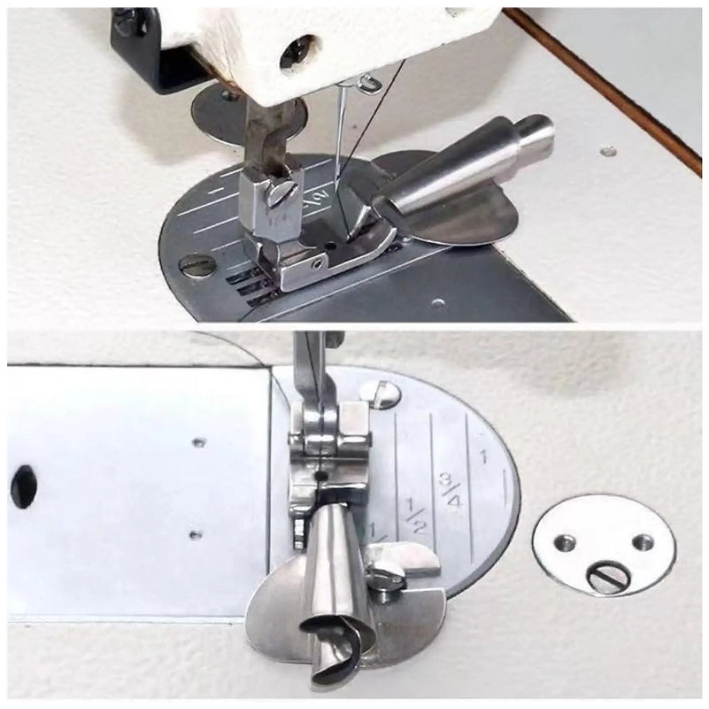 Rolled Hem Presser Foot 3–10mm Stainless Steel Universal Sewing Sewing Presser Foot Babs