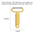 Elephant Handle Stainless Steel Fruit & Vegetable Peeler Vegetable Peeler Babs Yellow