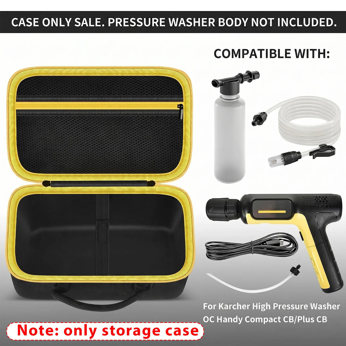 Hard Case for Kärcher OC Handy Compact Pressure Washer Pressure Washer Case Babs