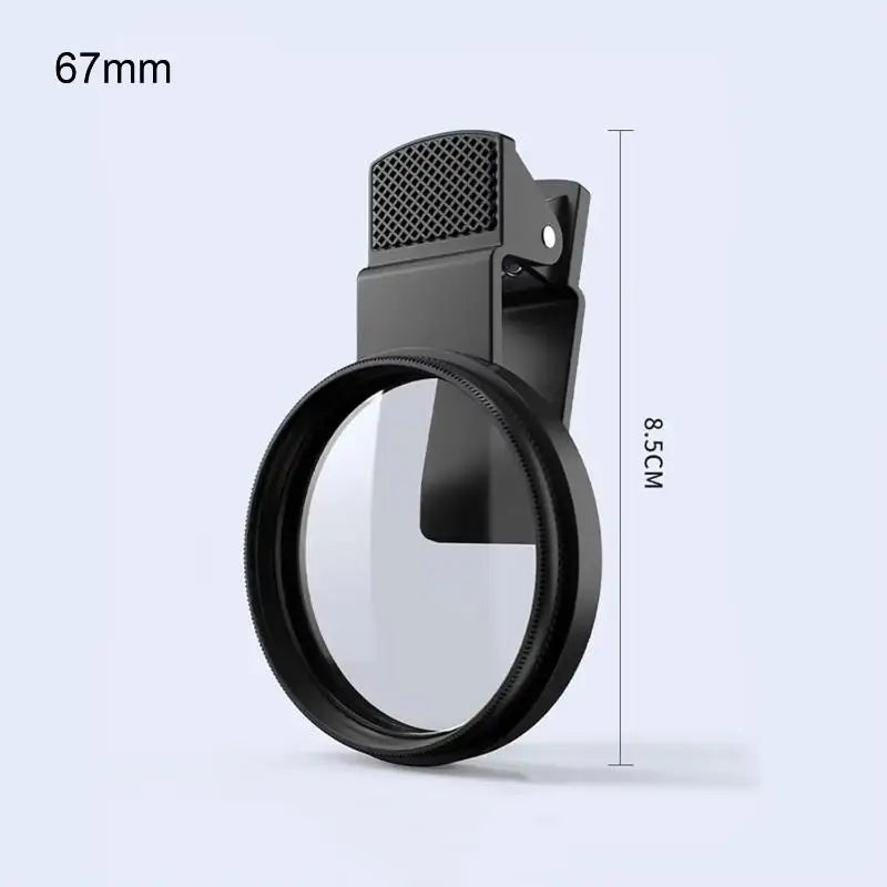 52/67mm Clip-On Phone CPL Filter – Anti-Glare & Color Boost Phone Camera Filter Babs 67MM