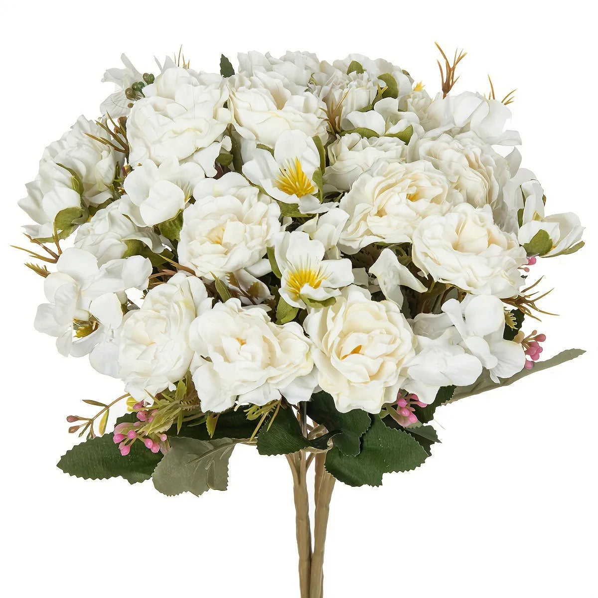Silk Peony Rose Artificial Flowers for Wedding & Home Décor Artificial Silk Flowers Babs