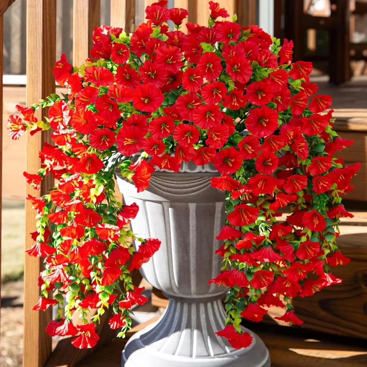 Artificial Morning Glory Vine Flowers – Wedding & Home Decor Artificial Flower Vine Babs
