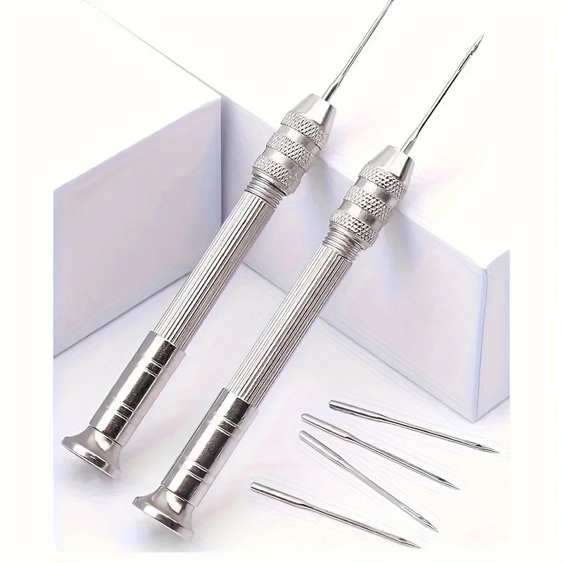 5-Piece Sewing Kit – Interchangeable Needles, Knitting & DIY Sewing Needle Kit Babs