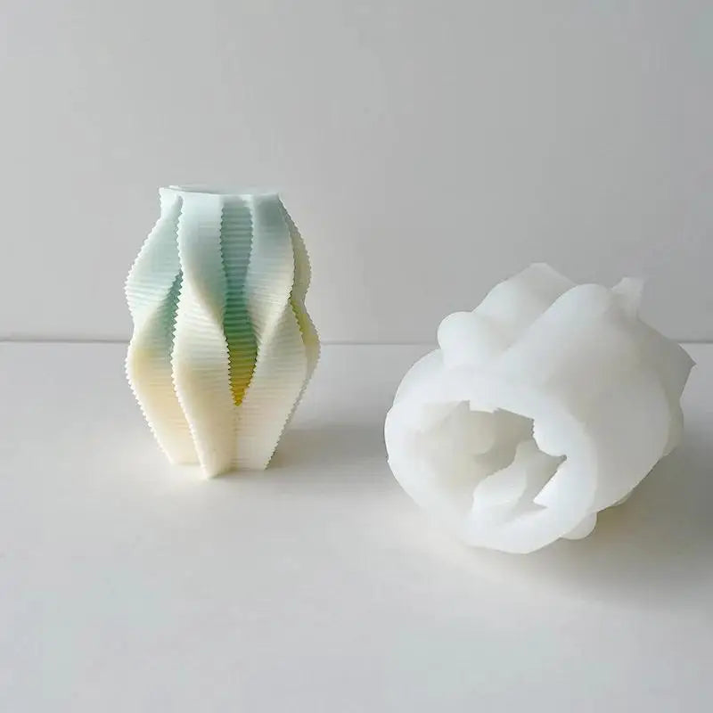 Geometric Column Silicone Mold – Candle Soap DIY Craft Tool Craft Silicone Mold Babs