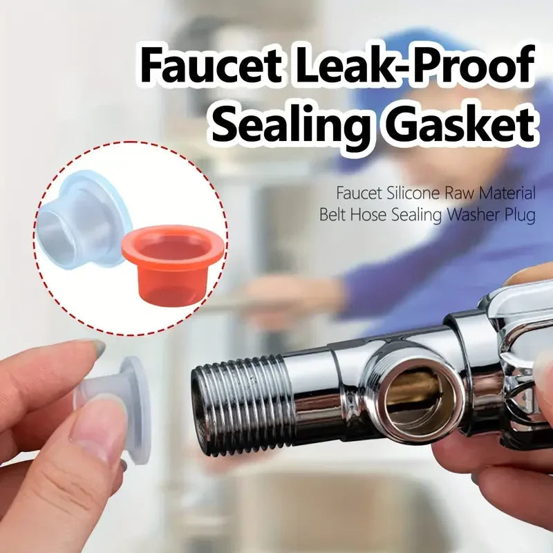 Silicone Faucet Sealing Gasket O-Ring Washers – 5 to 100 Pcs Plumbing Gasket Set Babs