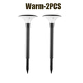 Solar Garden Stake Light – Outdoor Pathway Landscape Lawn Lamp Solar Stake Light Babs Warm 2PCS