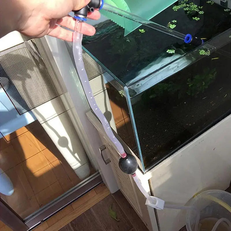 Aquarium Gravel Vacuum Siphon Pump – 1.8m Water Changer Aquarium Siphon Cleaner Babs