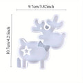 Christmas Reindeer Silicone Resin Mold – DIY Ornament Casting Silicone Resin Mold Babs 1pc