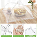 Foldable Pop-Up Food Mesh Cover – Fly & Insect Proof Food Mesh Cover Babs 12inch 32x32cm