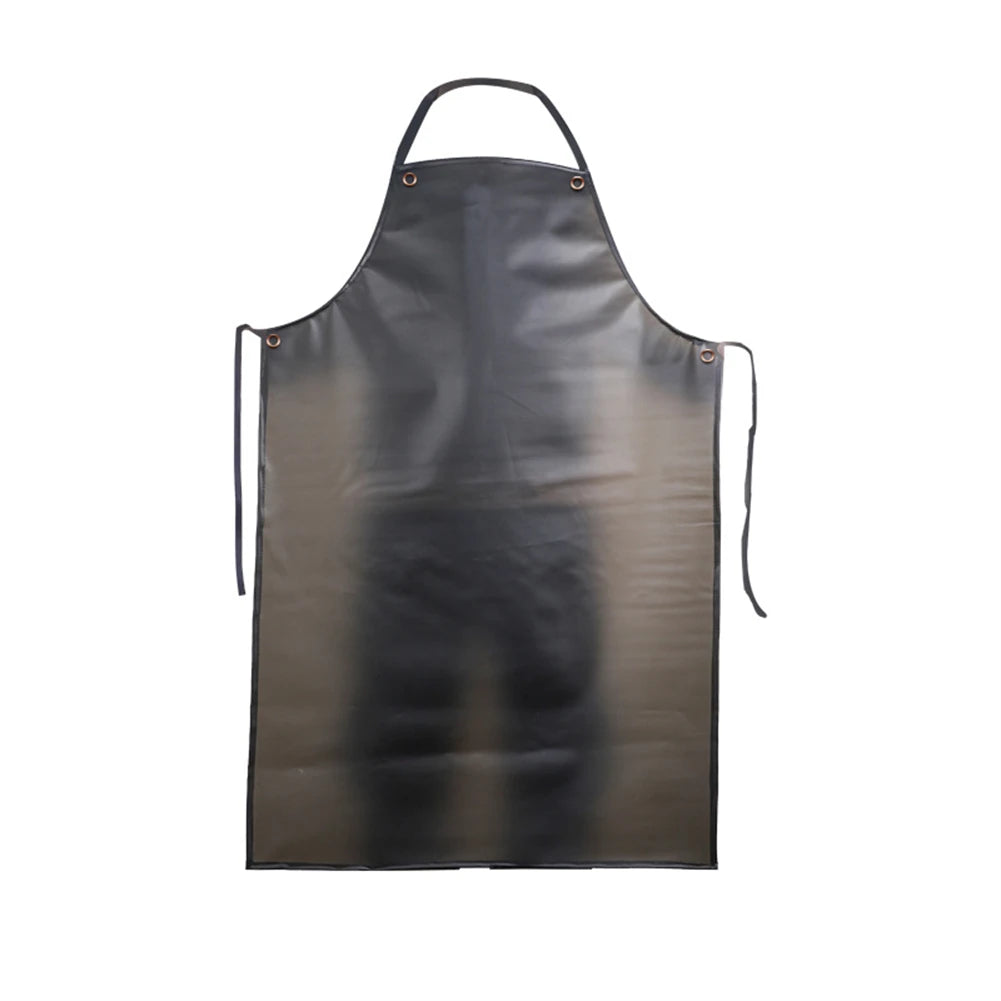 Waterproof Black PVC Apron – Oil-Resistant Kitchen & Work Waterproof PVC Apron Babs
