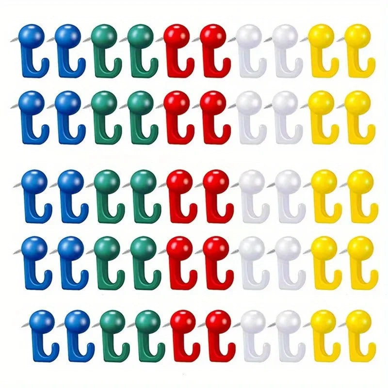 Decorative Pushpin Hooks for Corkboard & Photo Wall Corkboard Pushpin Hooks Babs
