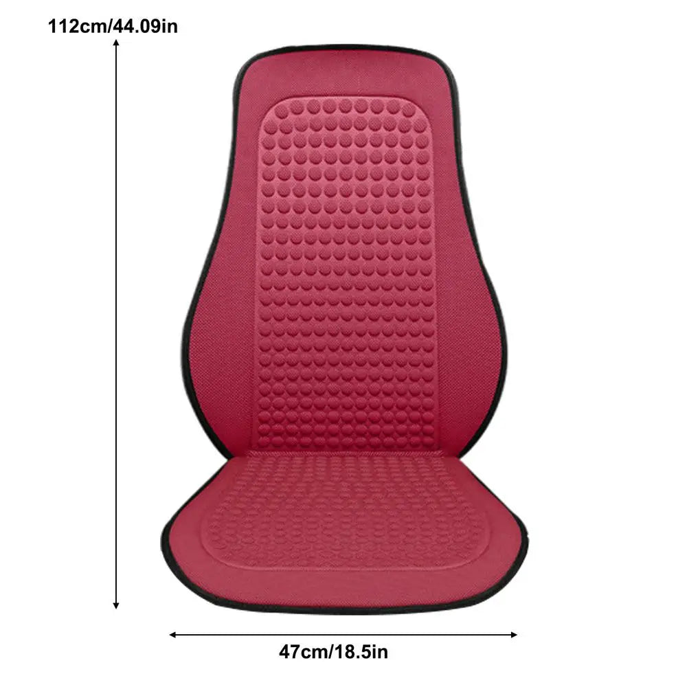 Breathable Cooling Car Seat Cover – Universal Sweatproof Mat Car Seat Cover Babs Red