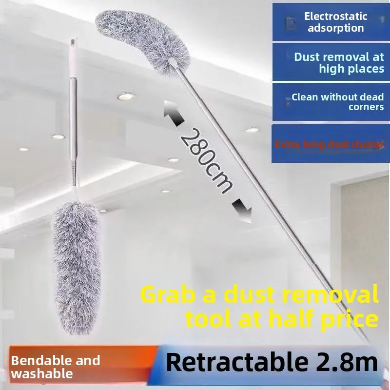Extendable Microfiber Feather Duster with Telescopic Pole Extendable Feather Duster Babs