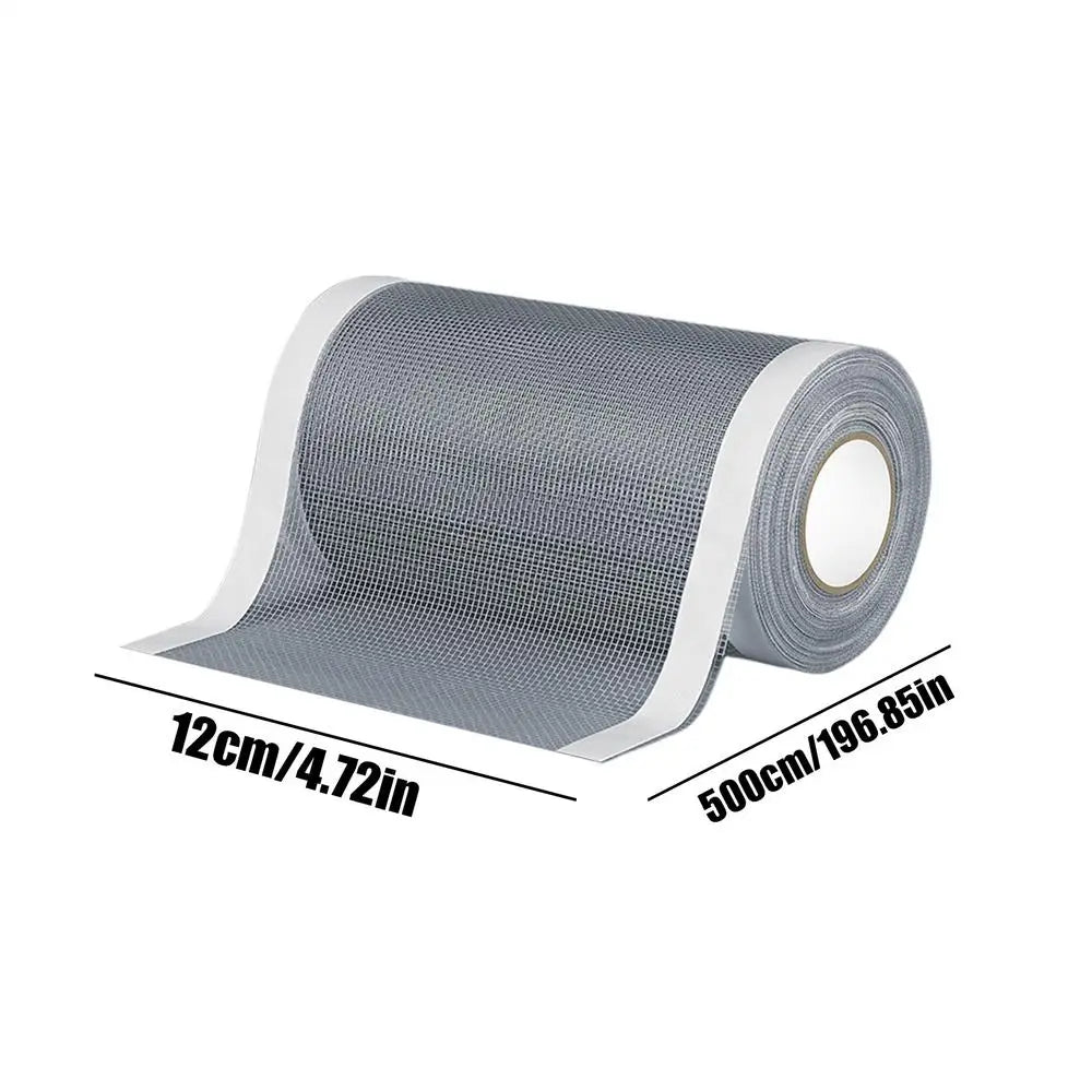 Self-Adhesive Window Screen Repair Mesh Tape – Insect Net Screen Repair Tape Babs 12cmx5m 1 roll