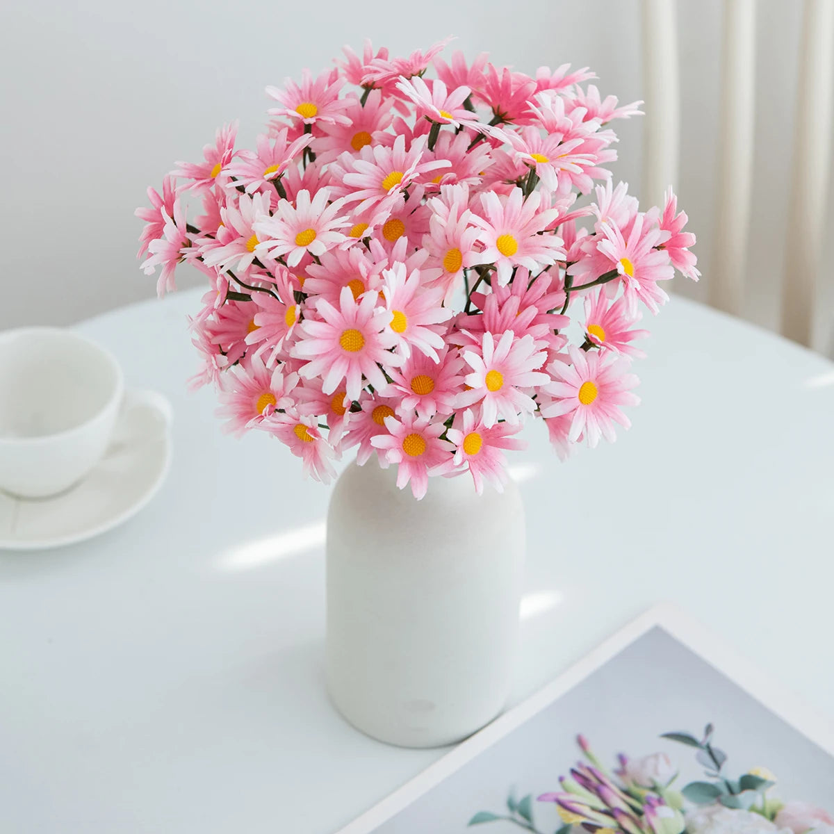 Silk Chrysanthemum Artificial Flowers – Wedding & Home Décor Artificial Silk Flowers Babs