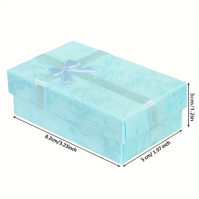 4pcs Butterfly Jewelry Gift Boxes with Lids & Bows | Set of 4 Jewelry Gift Boxes Babs