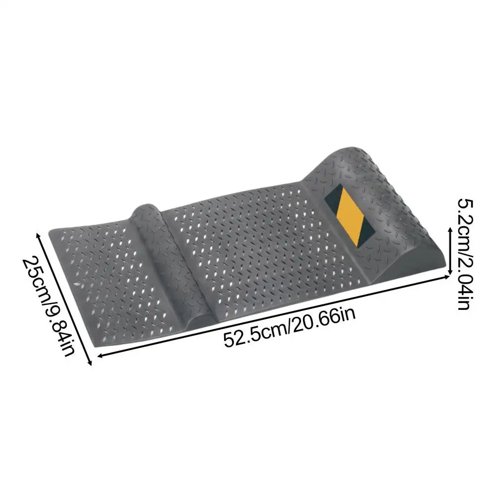 Garage Wheel Stopper Parking Mat – Tire Guide & Barrier Pad Garage Parking Stopper Babs A
