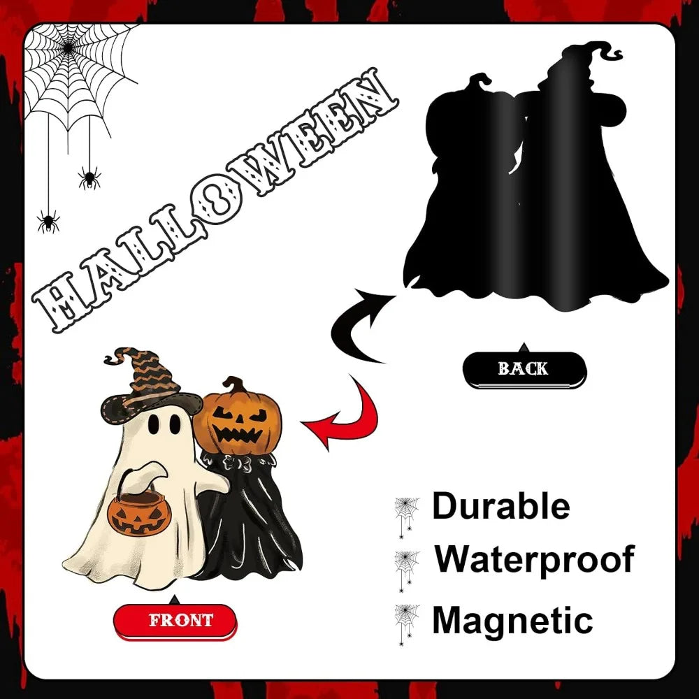 Halloween Garage Door Sticker Set – Spooky Wall & Party Decor Halloween Wall Sticker Babs