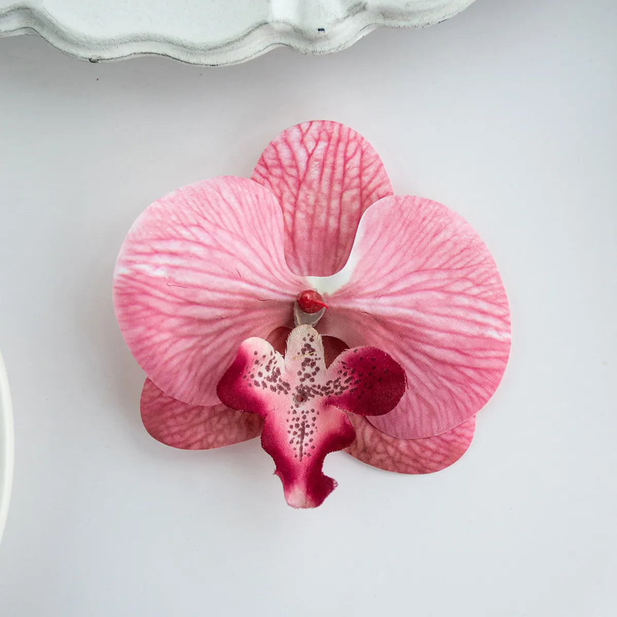 50/100pcs Butterfly Orchid Artificial Flowers – Wedding & Hair Decor Artificial Flower Heads Babs color 4 50pcs