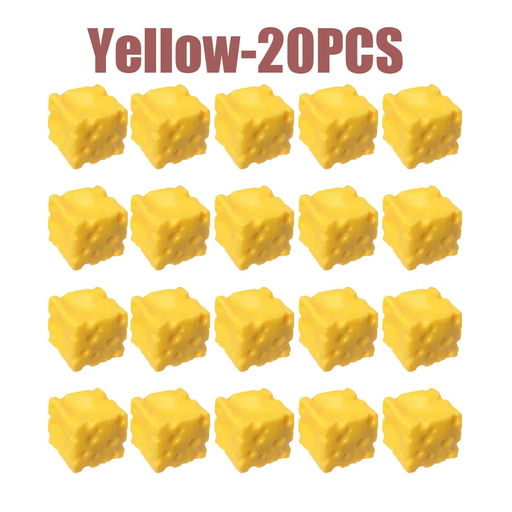 Squishy Cheese Fidget Toy – Slow Rebound Sensory Squeeze Toy Fidget Squeeze Toy Babs 20PCS
